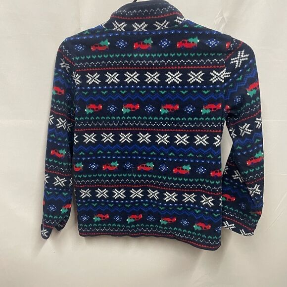 Kid’s Osh Kosh B’Gosh Christmas Fleece Jacket - Picture 3 of 4